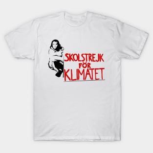 Skolstrejk för klimatet like Greta Thunberg T-Shirt